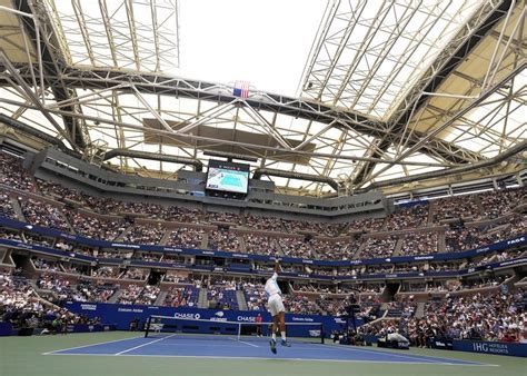 It’s so hot that the US Open adopted a new policy to partially close arena roofs
